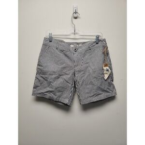 Celebrity Pink Shorts Juniors  Chino Gray striped Size 9 New